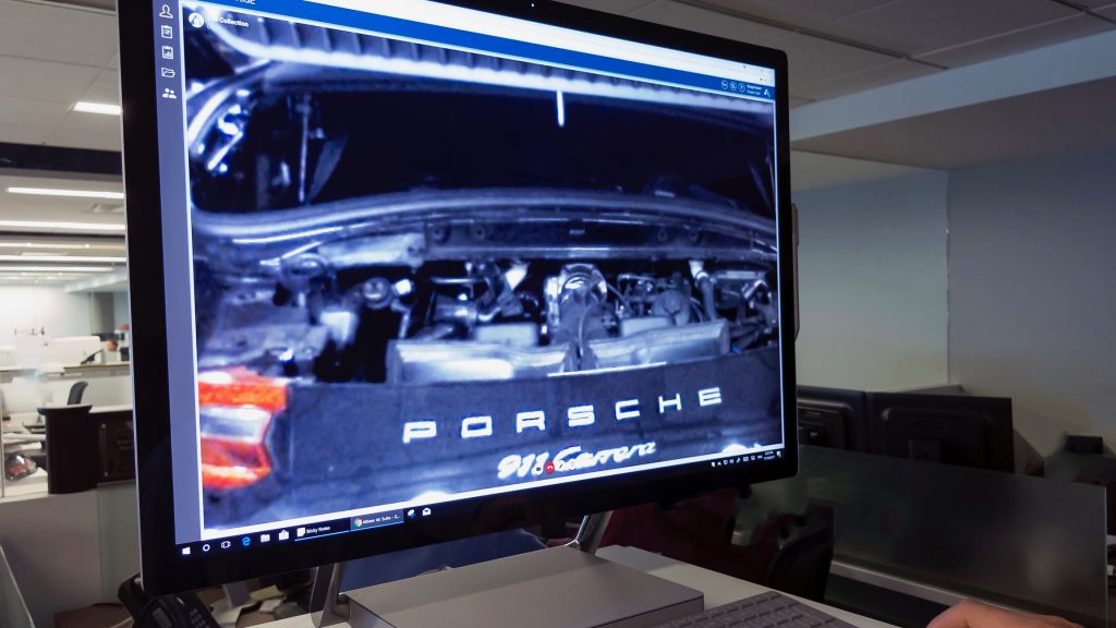 Porsche Tech Live Look augmented reality