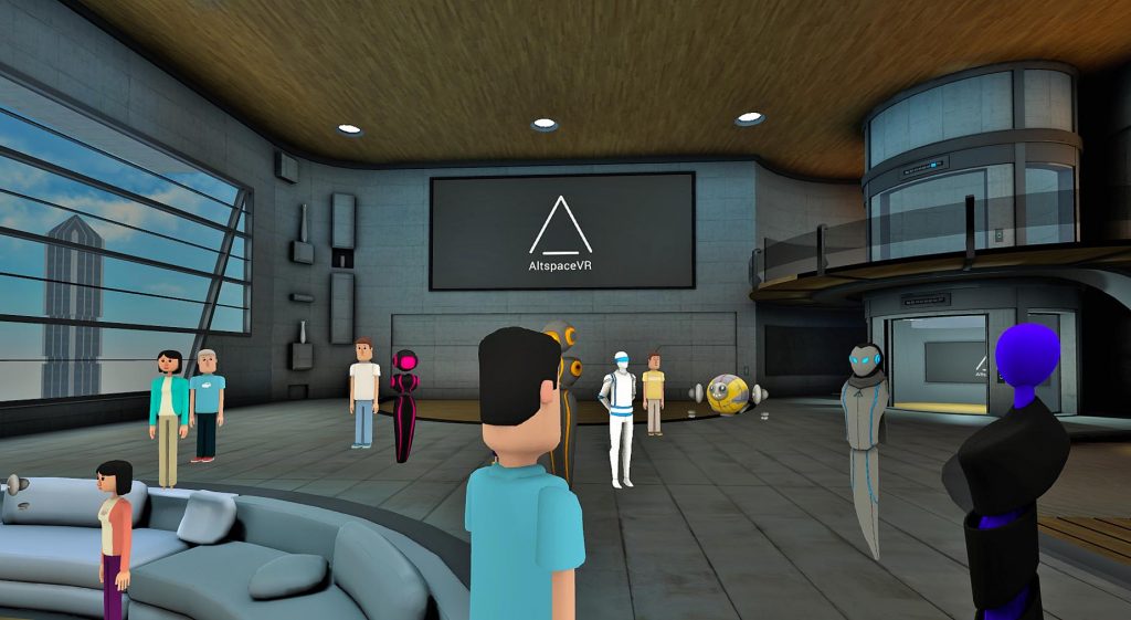 AltspaceVR virtual reality startups