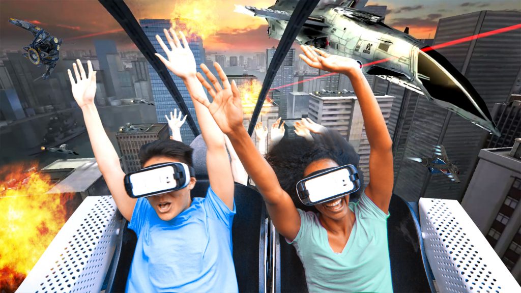 VR Coasters: Theme Parks Set to Upgrade Your Experience Using VR VR coaster Six Flags