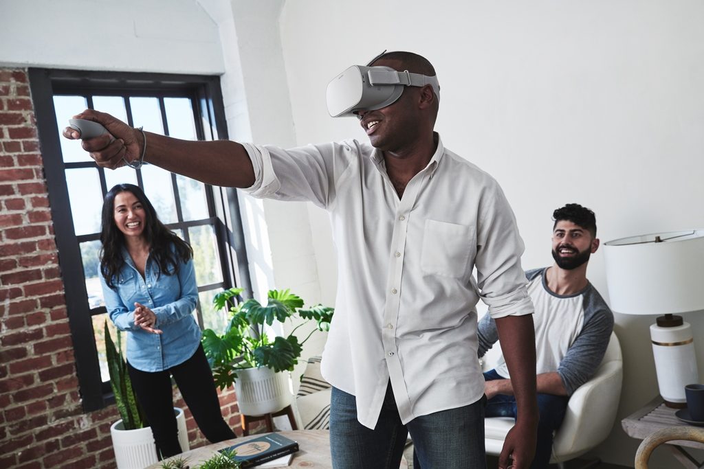Oculus Go virtual reality headset