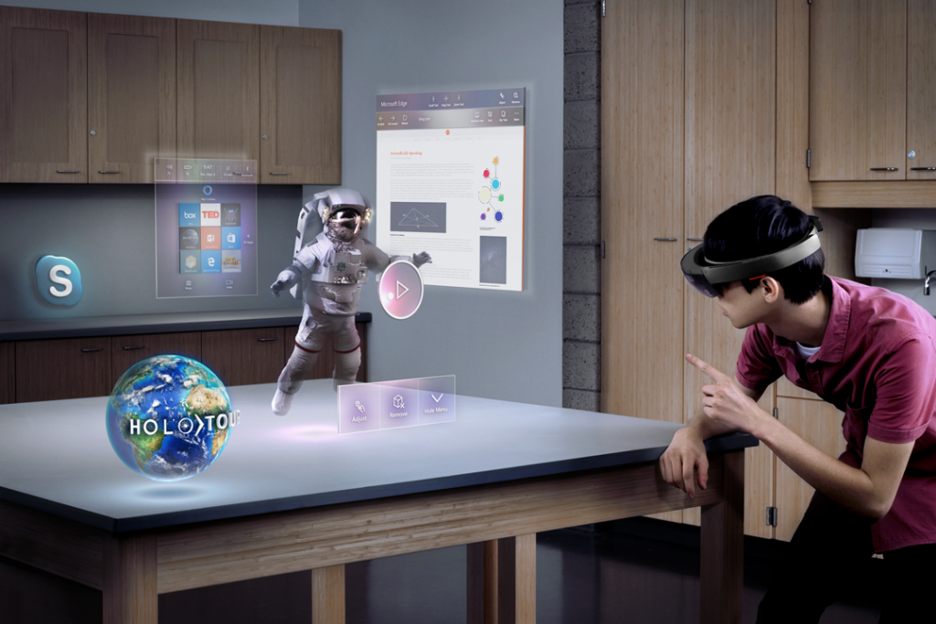 Microsoft HoloLens mixed reality