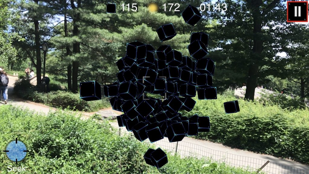 ARBlast Augmented Reality game