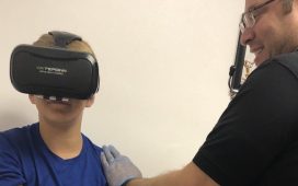 Virtual Reality Headset Reduces Fear of Needles