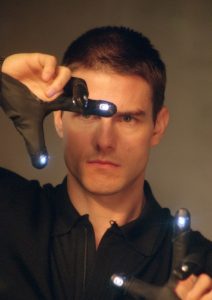 augmented reality technology in movies - Minority Report