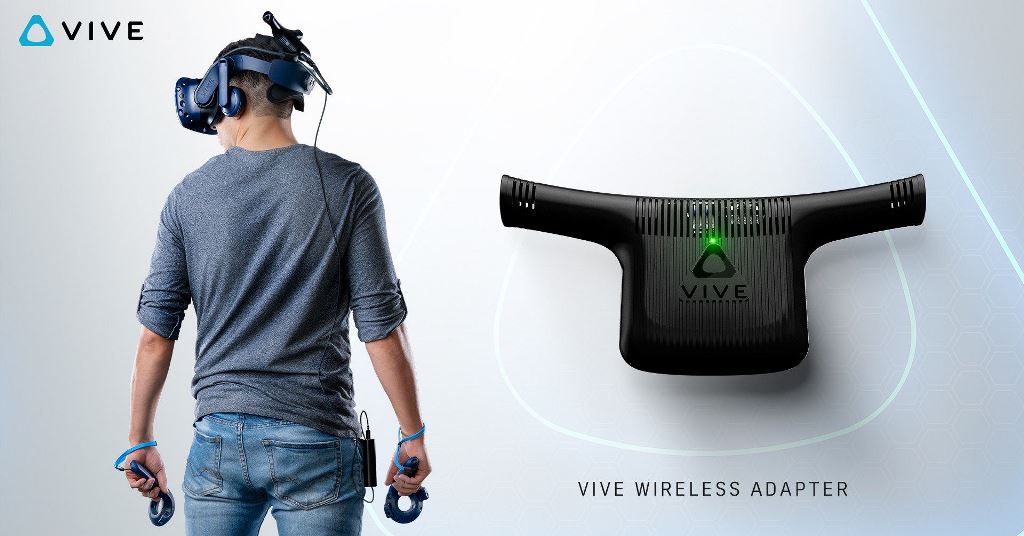 HTC VIVE Wireless Adapter: Virtual Reality Experiences without Barriers