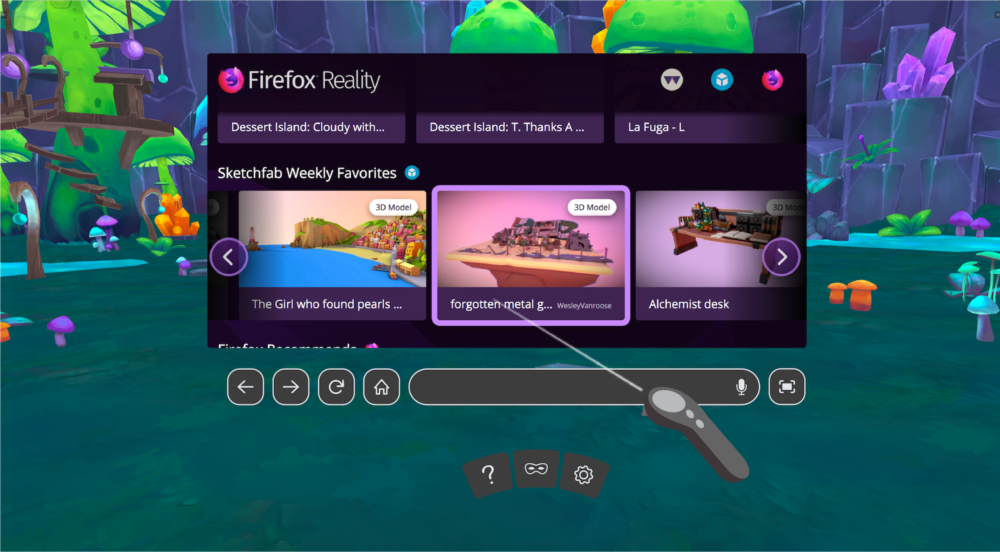 Firefox Reality - Virtual Reality Browser Launched for Oculus, Viveport and Daydream