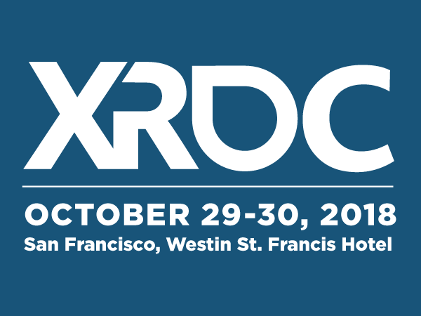 XRDC 2018 1 XRDC18 Logo lockup white XRDC 2018 1 XRDC18 Logo lockup white