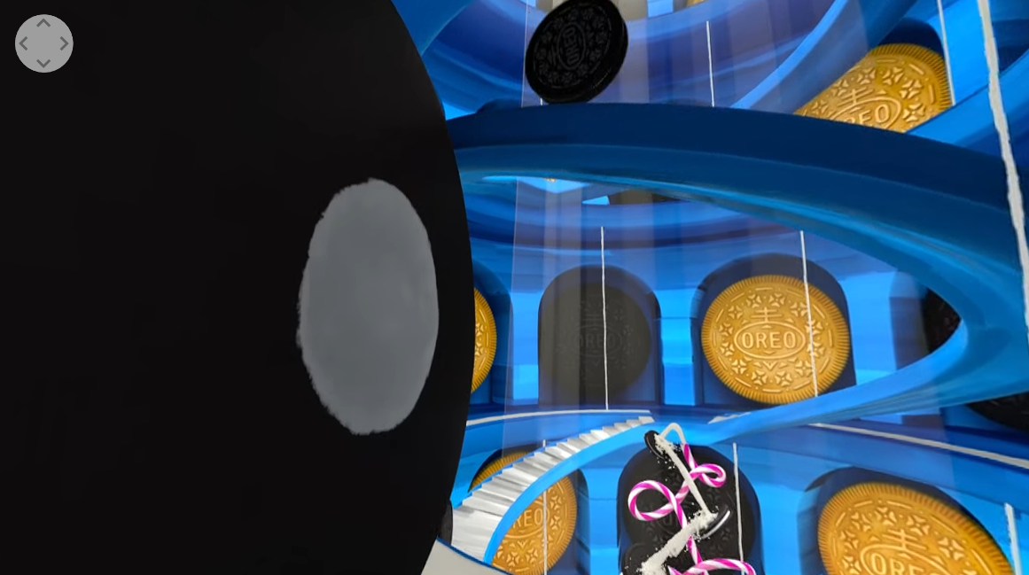 Oreo VR ad screenshot