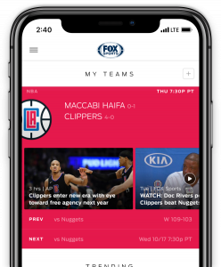 LA Clippers CourtVision AR app