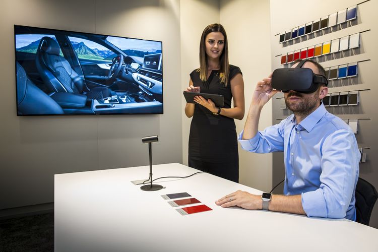 Audi virtual reality