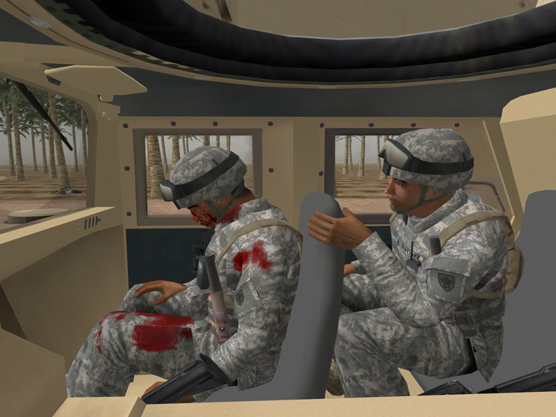 VR for treating PTSD