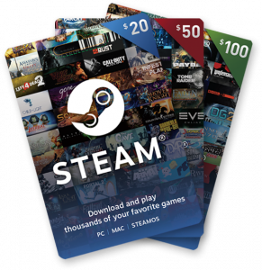 steam gift cards - VR technology, holiday season