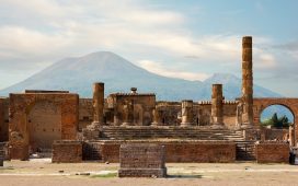 Anvient ruins of Pompeii