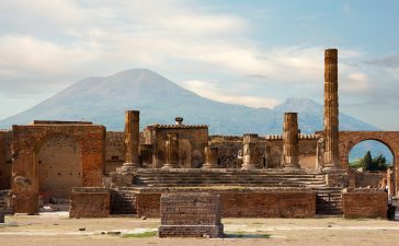 Anvient ruins of Pompeii