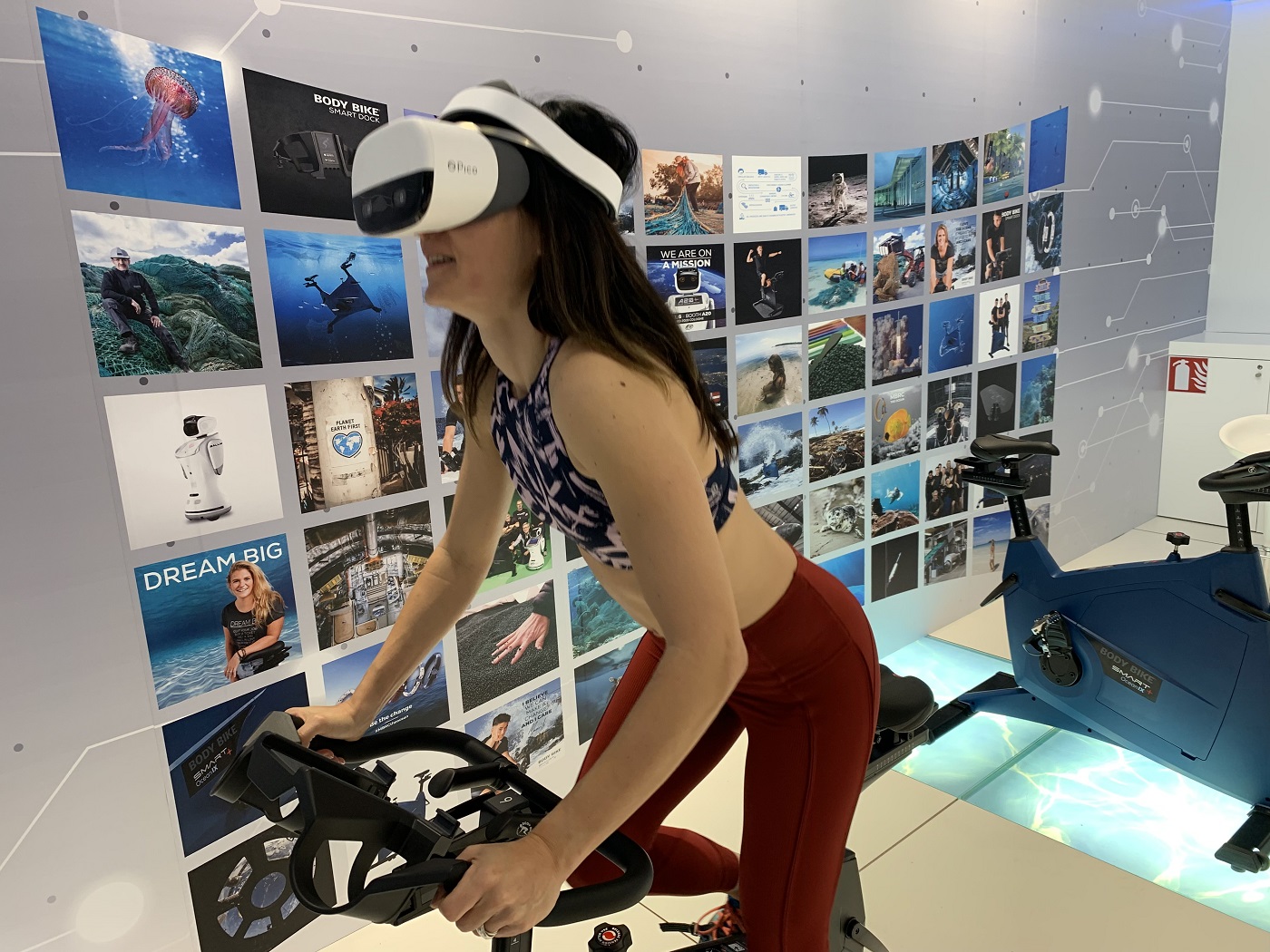 Vr фитнес. VR тренажер. Holofit VR. Ces 2018: Black Box VR.