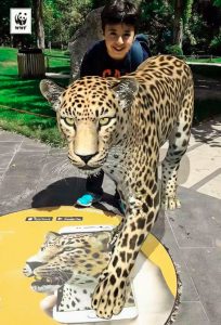wwf armenia Take a Picture with the Leopard AR contest