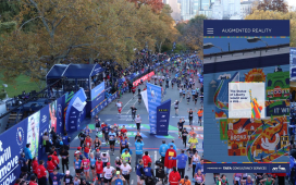 TCS NYC Marathon Augmented Reality App Runners