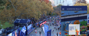 TCS NYC Marathon Augmented Reality App Runners