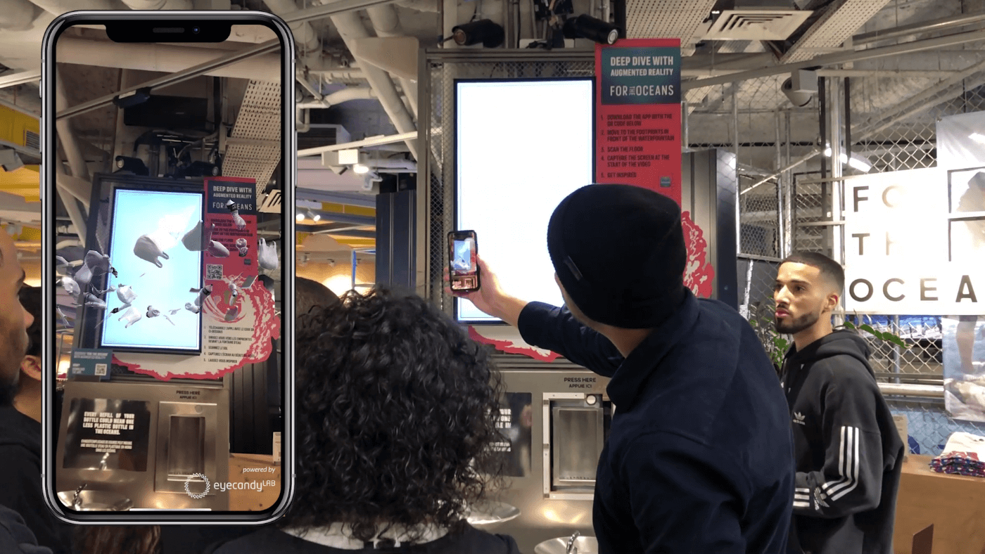adidas AR Experience Draws Attention to Oceans