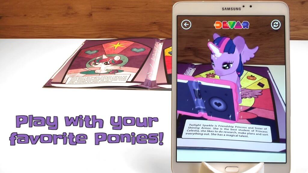 my little pony AR book