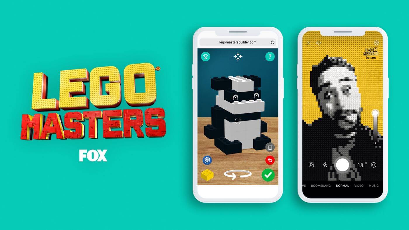LEGO Masters Builder AR Experience Promotes the New LEGO Masters Series on FOX