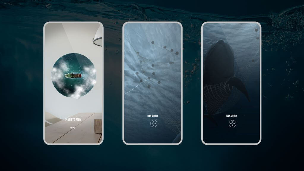 augmented reality mobile experience Below the Surface AR