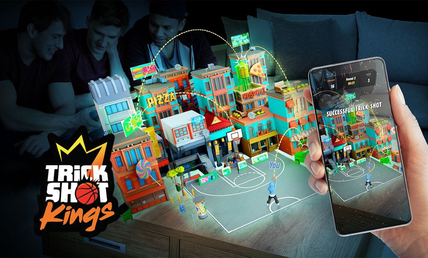 Trick Shot Kings – the AR Game That Showcases the Possibilities of 5G Internet