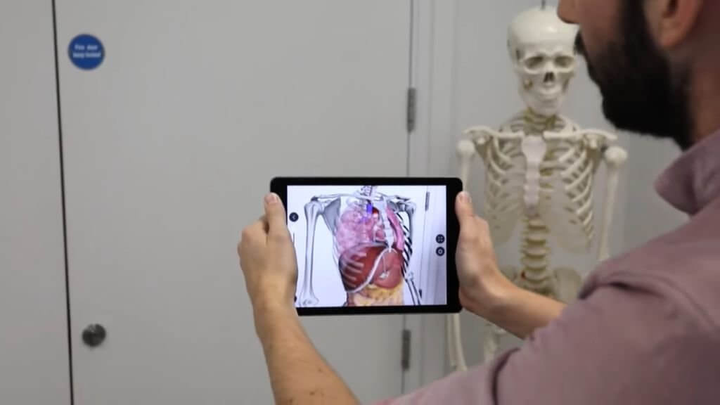 Complete Anatomy augmented reality