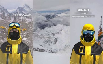 National Geographic Takes Users to Mt. Everest in New Instagram AR Experience