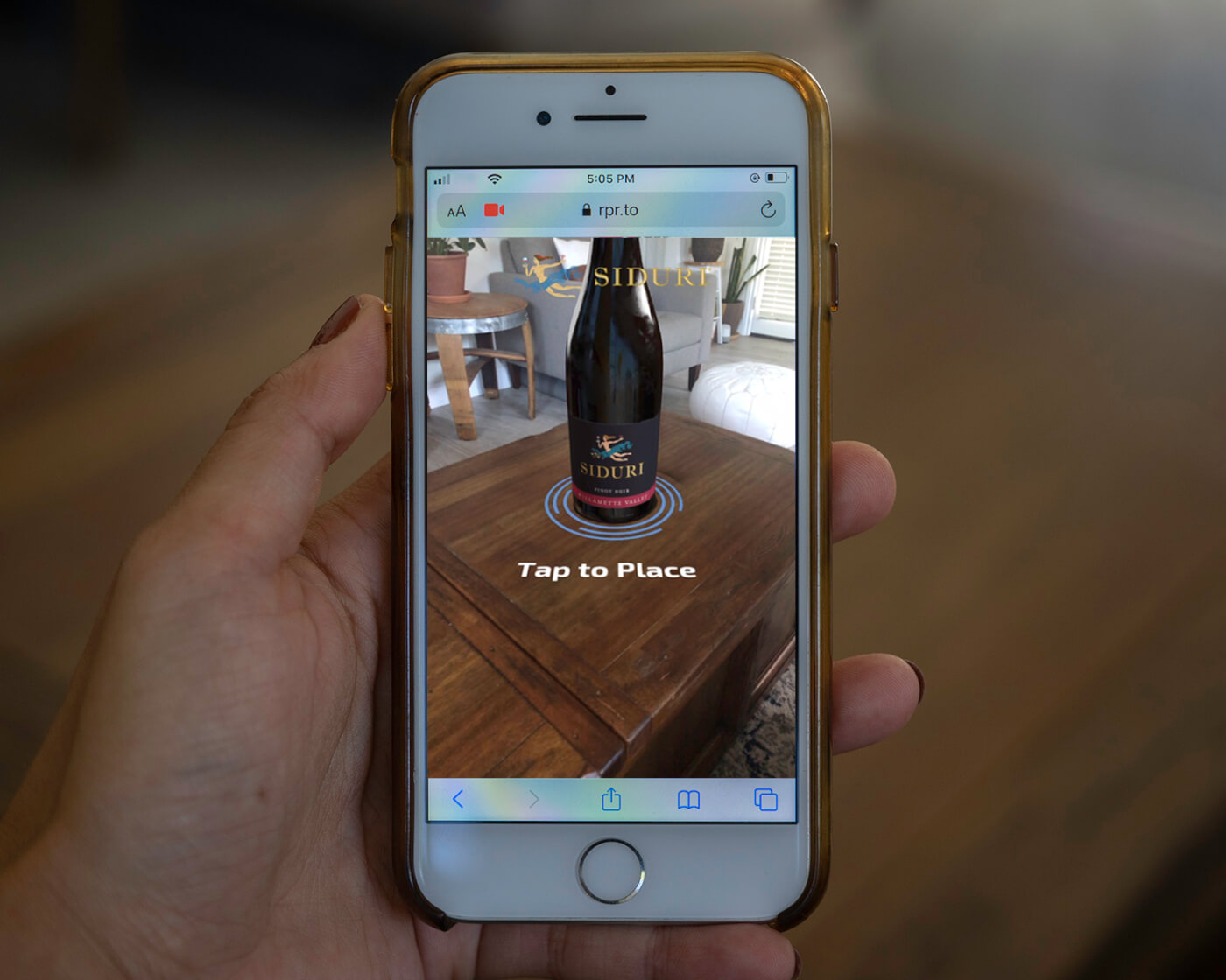 WebAR Experience Helps Users Select Siduri Wine | ARPost
