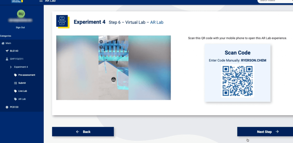 Ryerson University and Nextech AR - augmented reality platform