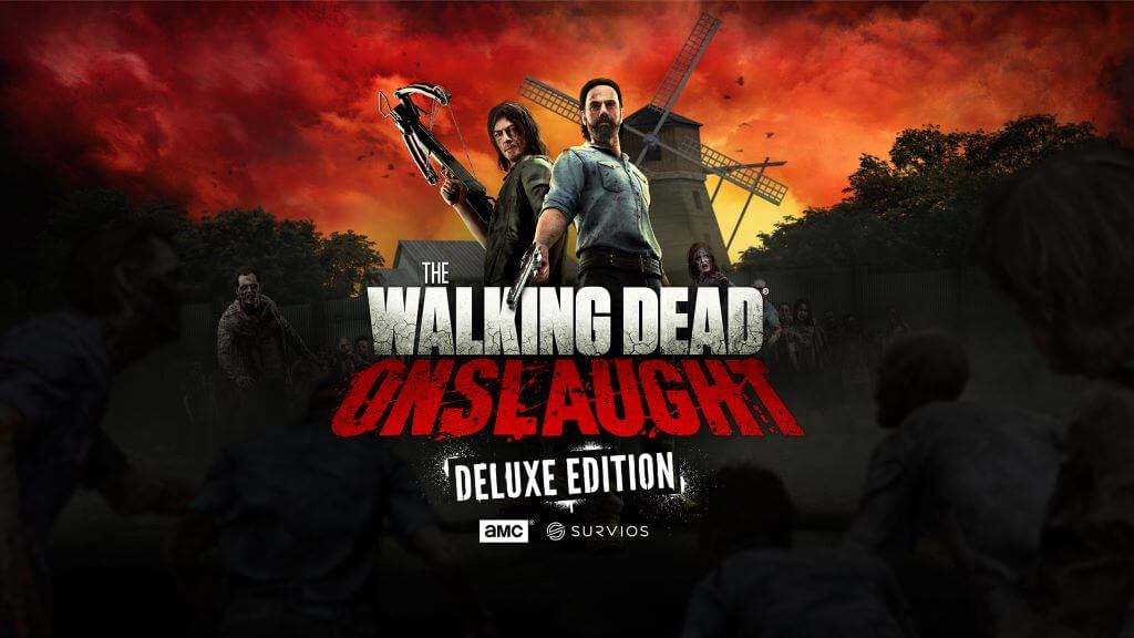 The Walking Dead Onslaught virtual reality game deluxe edition