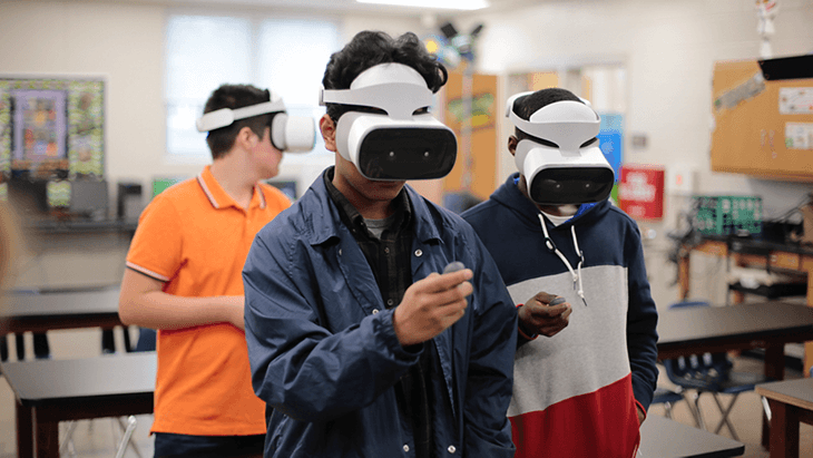 VR Classroom Lenovo ThinkReality