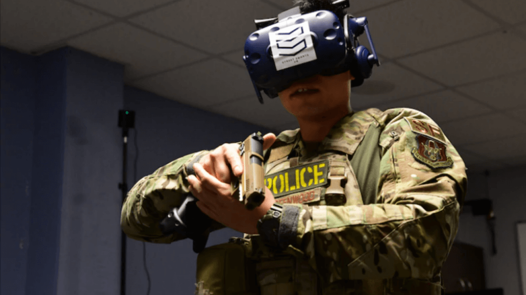 military training case study VIVE + Street Smarts VR