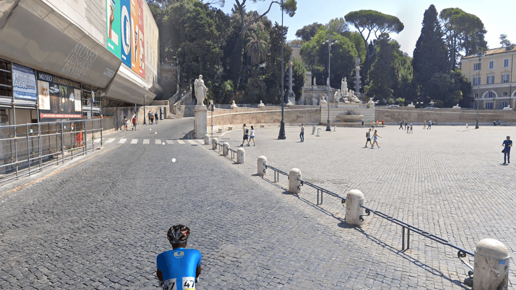 Bike Rome VZfit VR fitness app