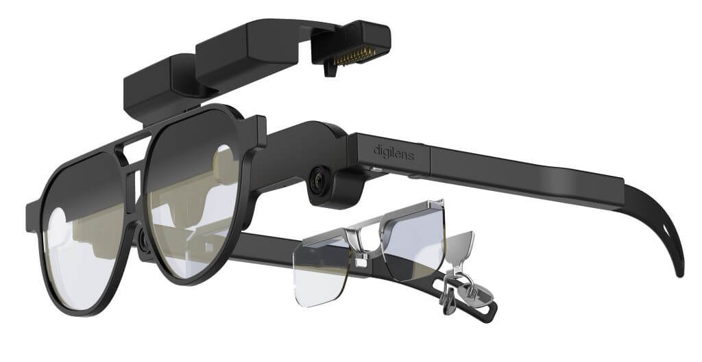 Design v1 smart glasses DigiLens