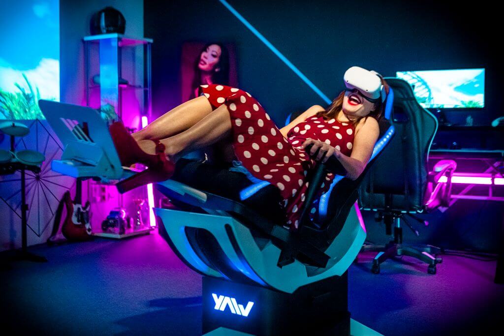 virtual reality gaming yaw2 chair
