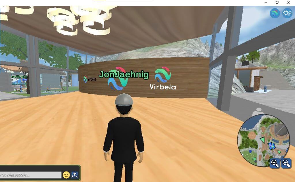 Virbela VR platform