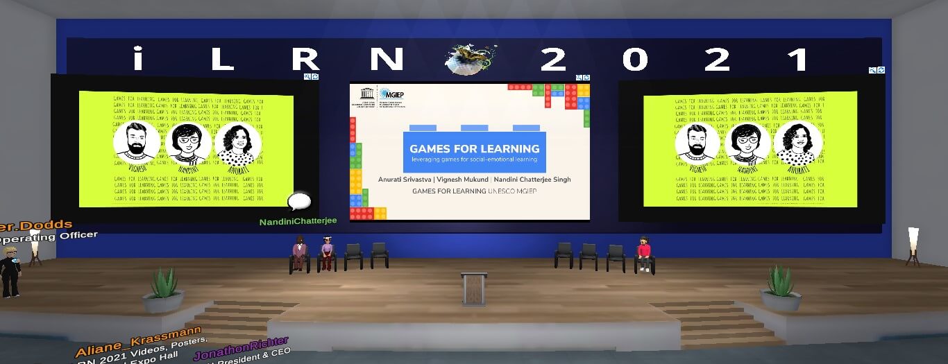 iLRN 2021 games for learning