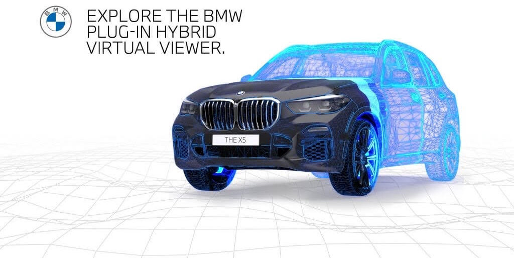 BMW and 8th Wall AR experience virtual viewer