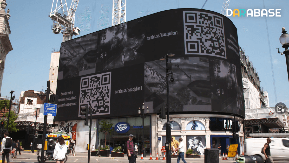 Darabase Contributes to Ongoing Art of London AR Art Project With Isaac Julien