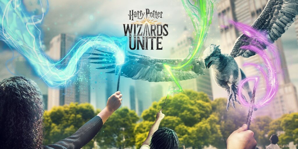 AR games in 2021 - harry potter wizards unite AR game