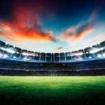 Stadium - symbolizes augmented reality as the future of sports fan experiences