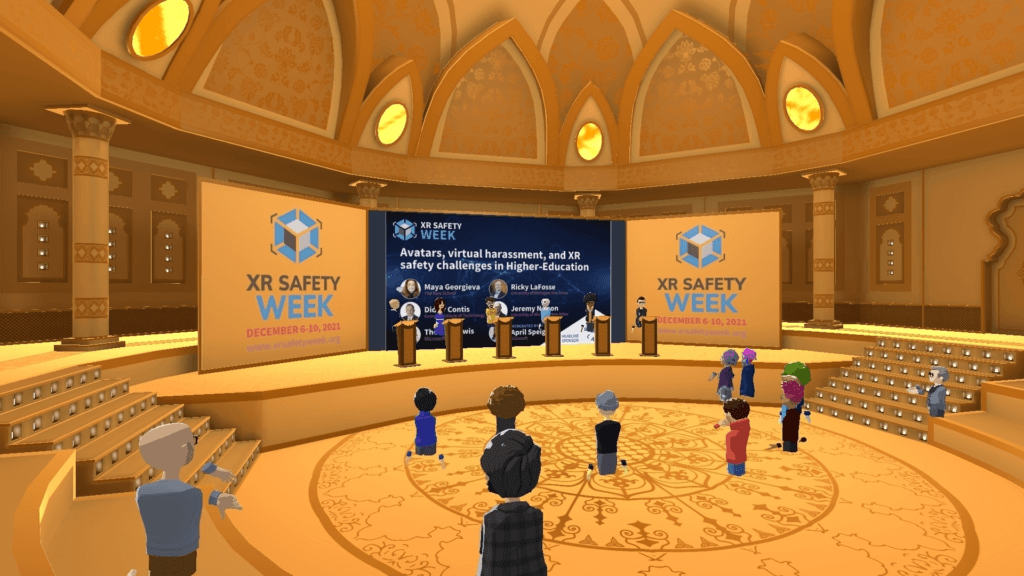 XR Safety Week avatars panel