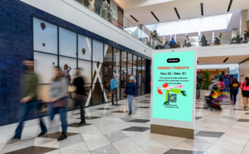 mobile AR experience - Westfield Hidden Helpers - 8th Wall, COFFEE Labs, Afterpay