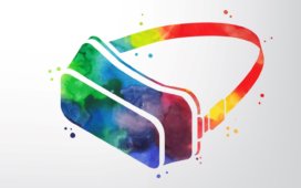 Watercolor virtual reality glasses - best VR headsets in 2022