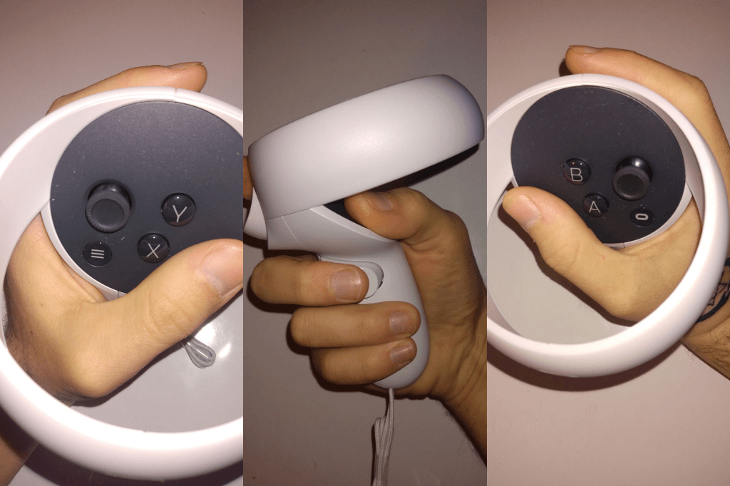Oculus Quest 2 controllers