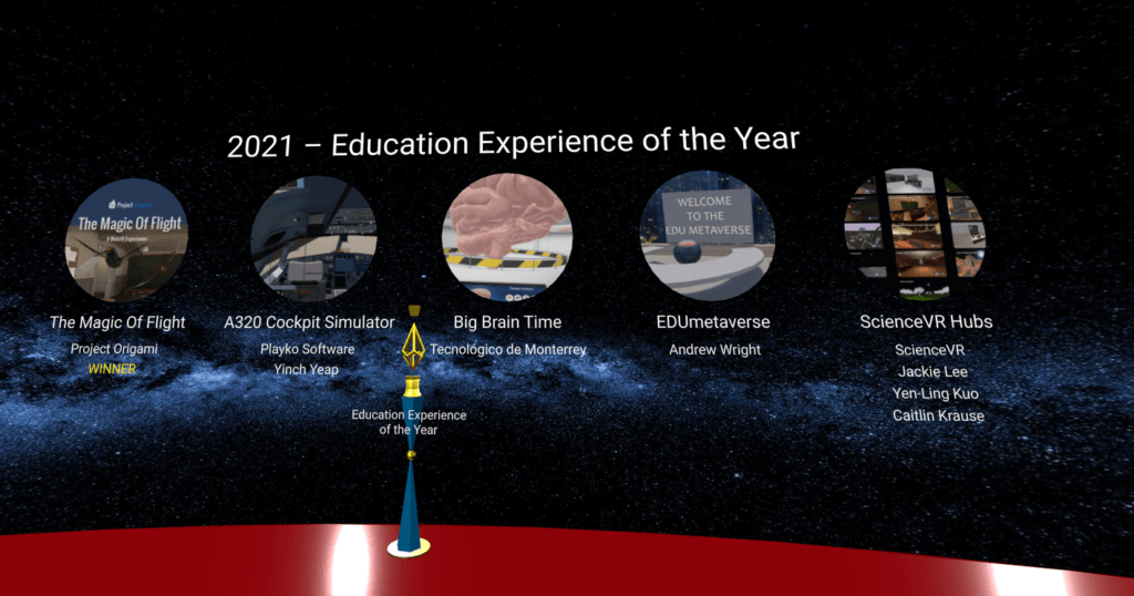 Education Experience of the Year