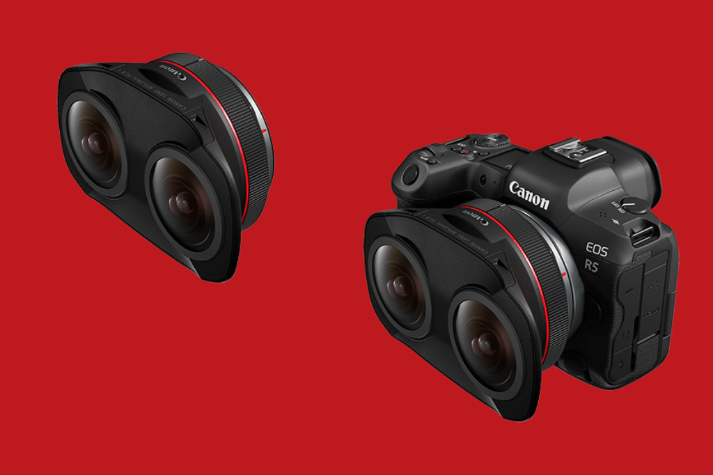 Canon EOS VR System - RF5.2mm F2.8 L Dual Fisheye Lens