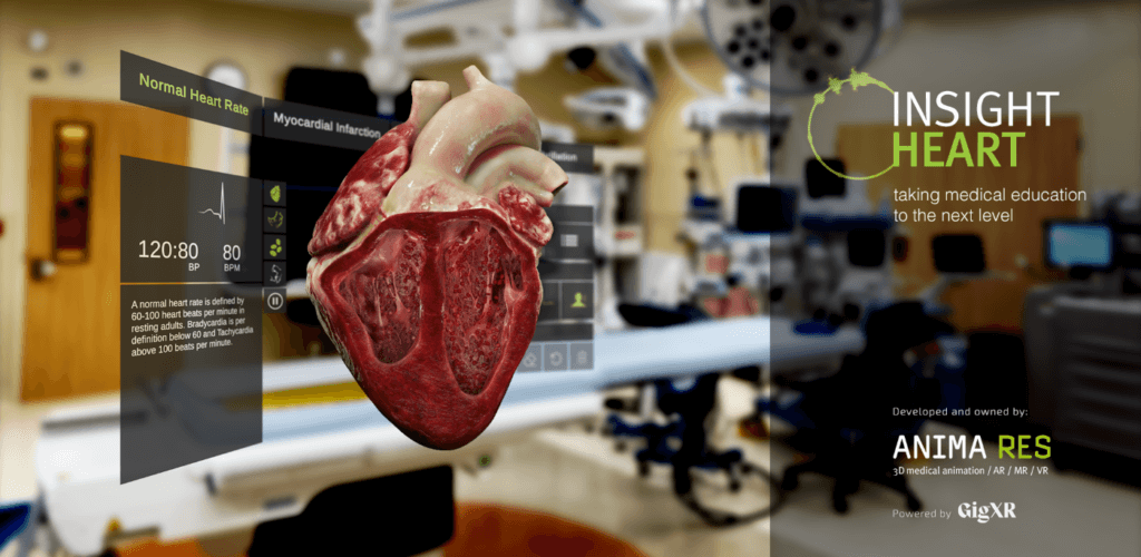 Insight Heart by ANIMA RES, powered by GigXR